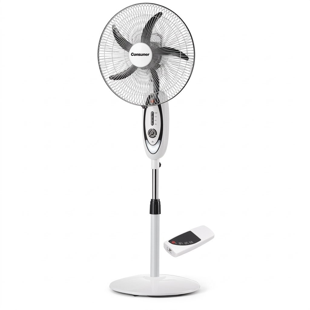 VENTILADOR A BATERIA CONSUMER 16"