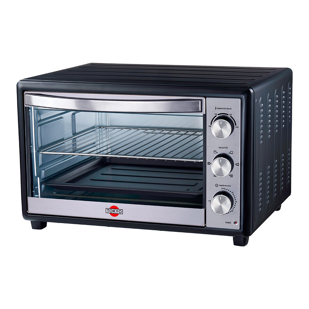 HORNO ELECTRICO TOKYO 46L LISTO PLUS NEGRO EDTHELISTOP T2980